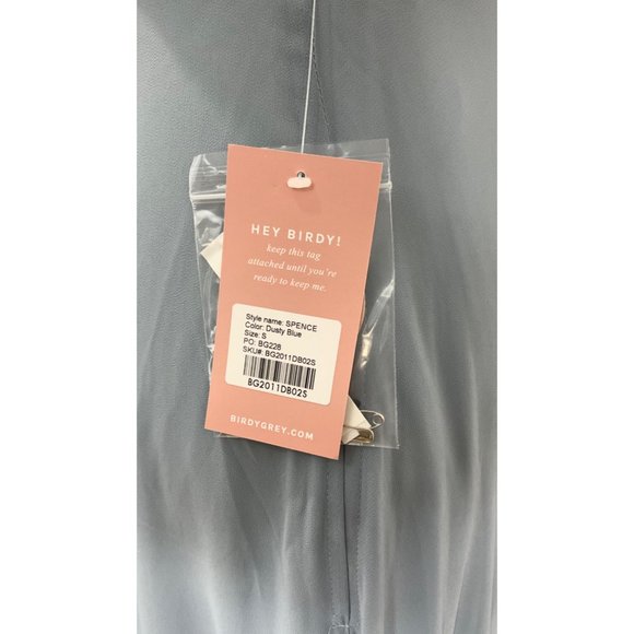 Birdy Grey Spence Dusty Blue Formal Dress - Size: Small - Picture 7 of 12